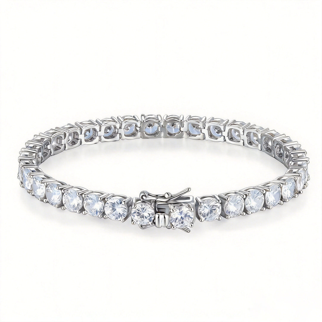 Minimalist Diamond Tennis Bracelet