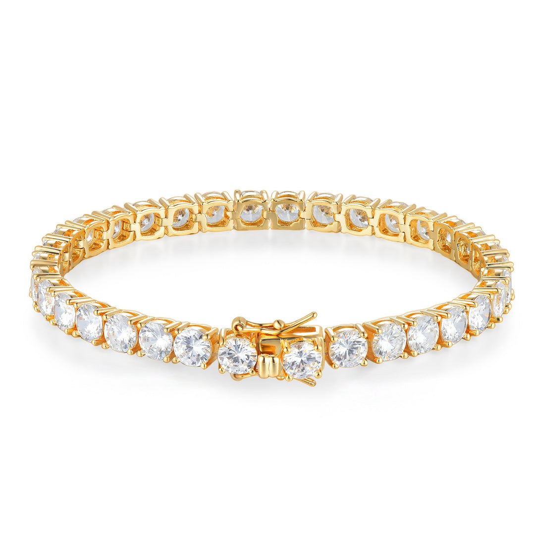 Minimalist Diamond Tennis Bracelet