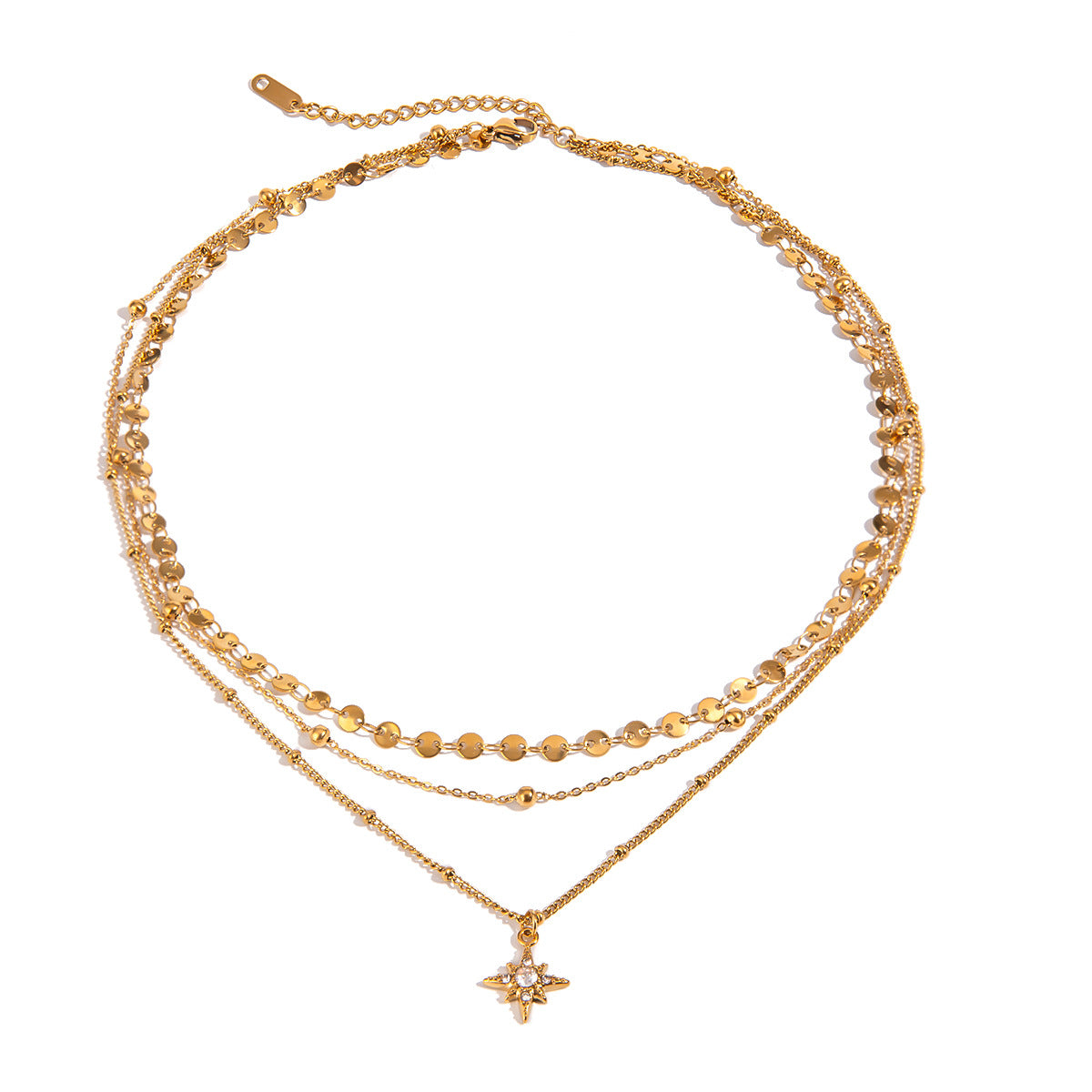 Starburst Layered Necklace