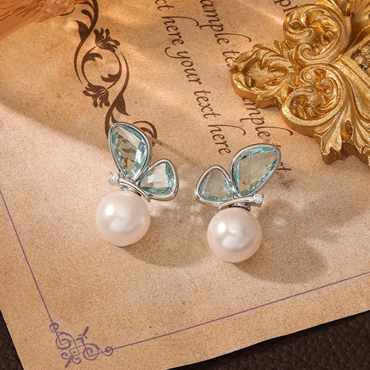 Multi‑Style Tassel Gemstone Long Earrings Vintage Luxury Sterling Silver Dangle Stud Earrings For Women