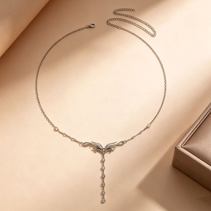 Butterfly Tassel Waist Chain for Women Elegant Diamond Accent Belly Chain Jewelry