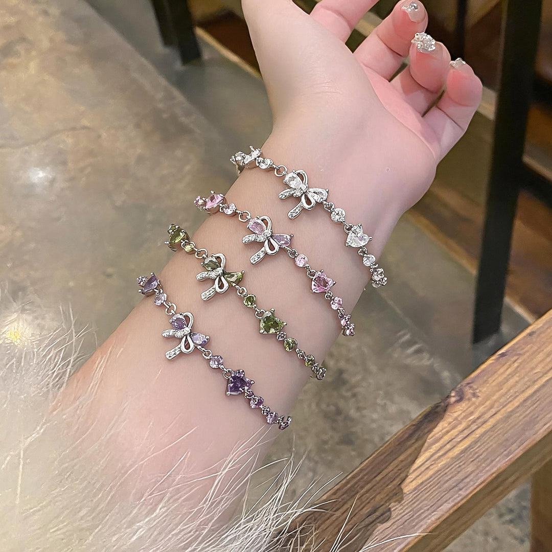 Butterfly Crystal Diamond Bracelet