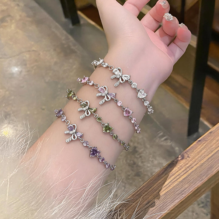 Butterfly Crystal Diamond Bracelet