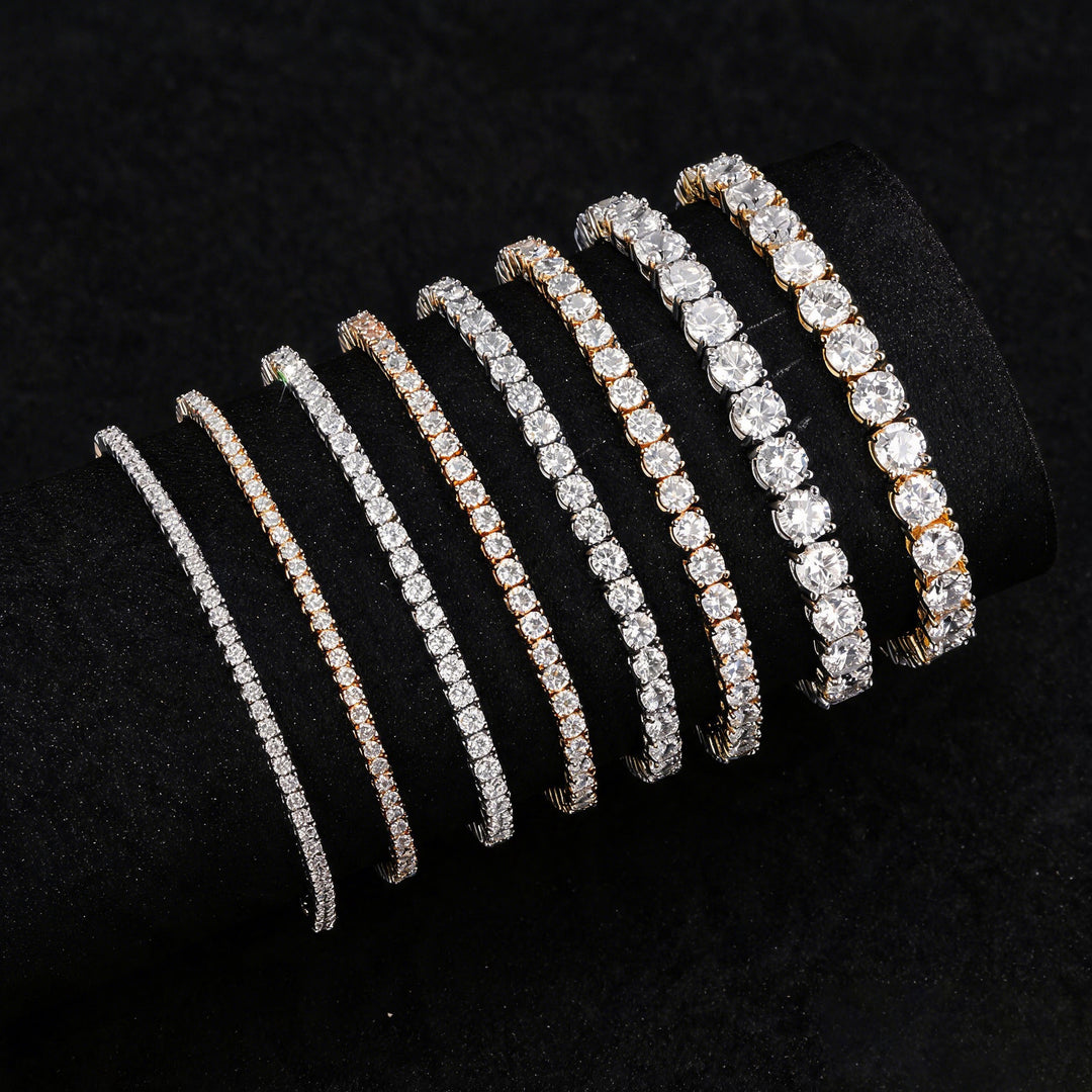 Minimalist Diamond Tennis Bracelet