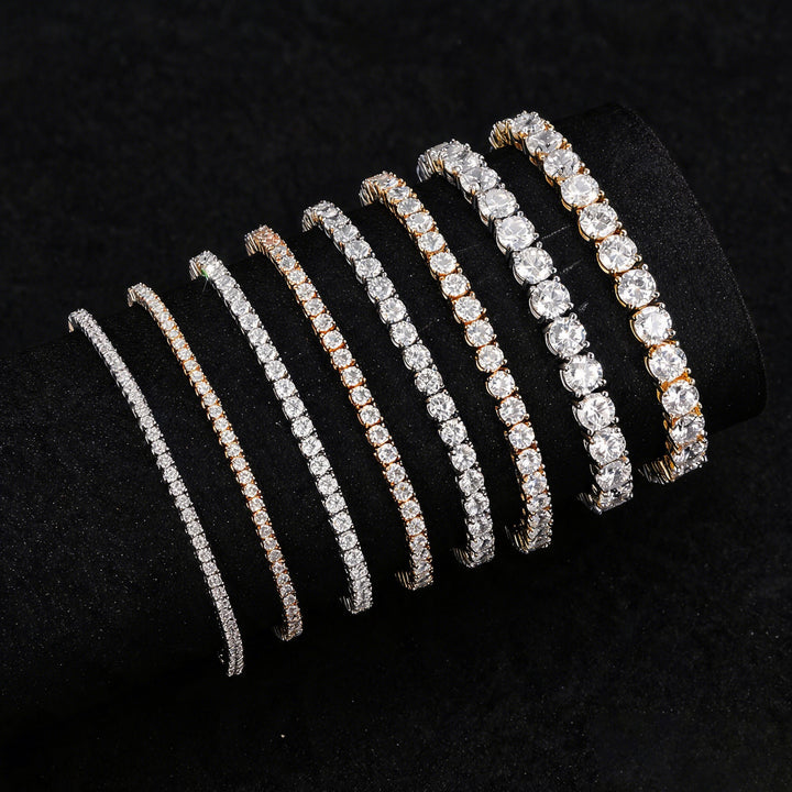 Minimalist Diamond Tennis Bracelet