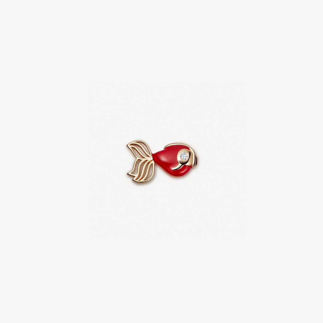 Teardrop Locket Necklace with Interchangeable Charms Customizable Gold Crystal Pendant for Women