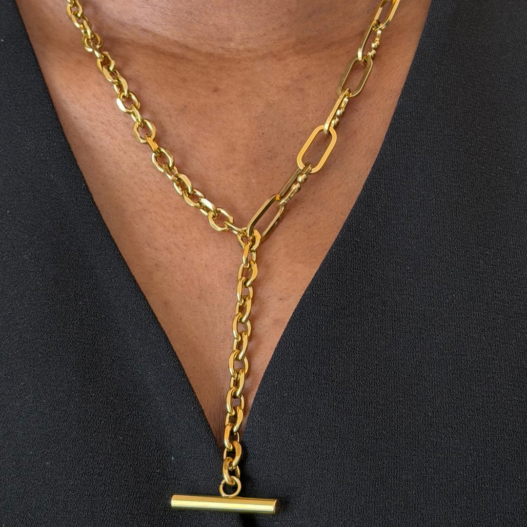 Women's Light Luxury Y-Shaped Necklace