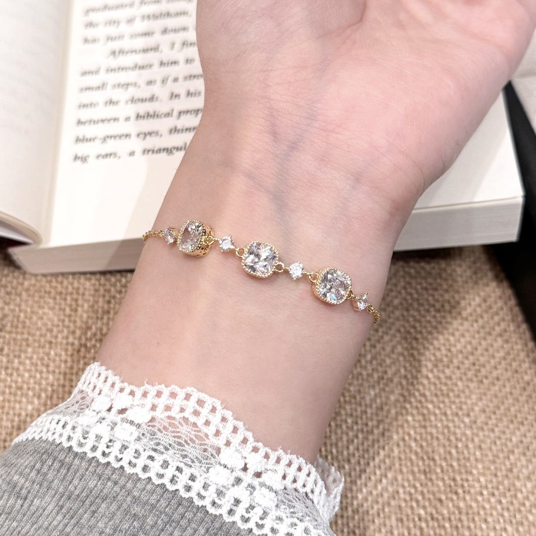Luxury Rose Gold Diamond Bracelet