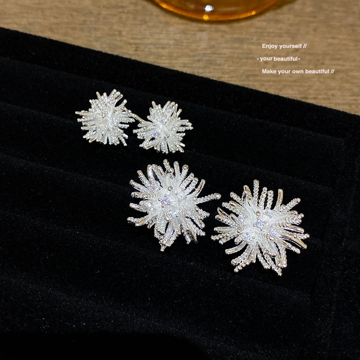 Sparkling Firework Stud Earrings