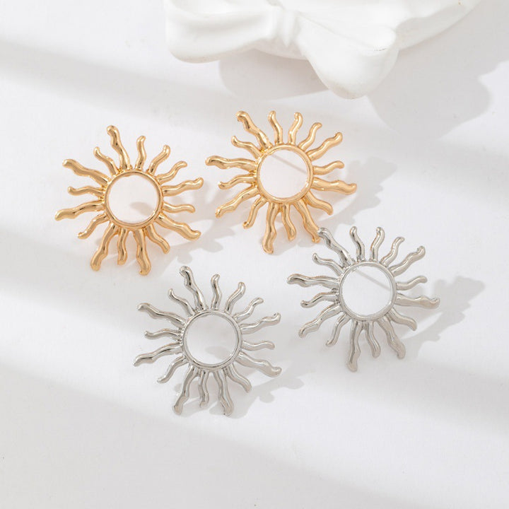 Sunburst Statement Earrings