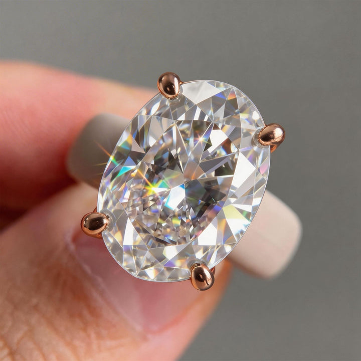 Bold Silicone Band & Diamond Statement Ring | Multiple Cut Options