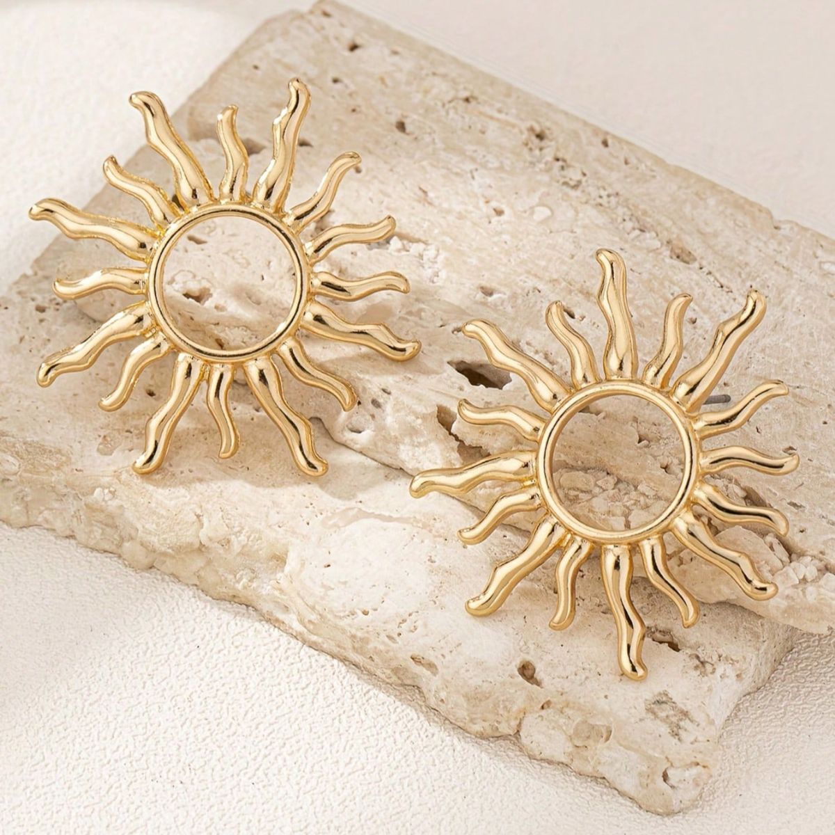 Sunburst Statement Earrings