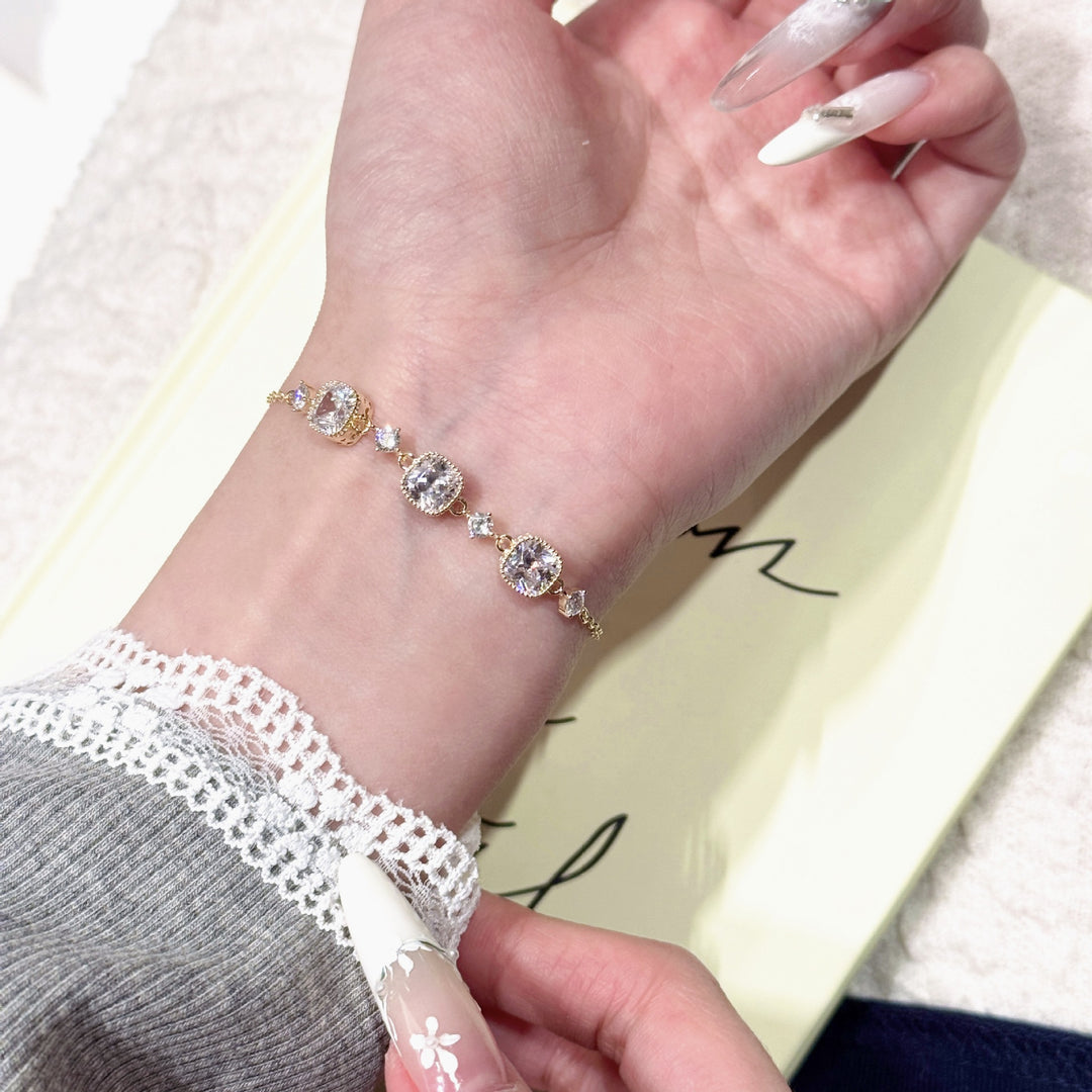 Luxury Rose Gold Diamond Bracelet
