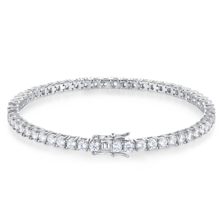 Minimalist Diamond Tennis Bracelet