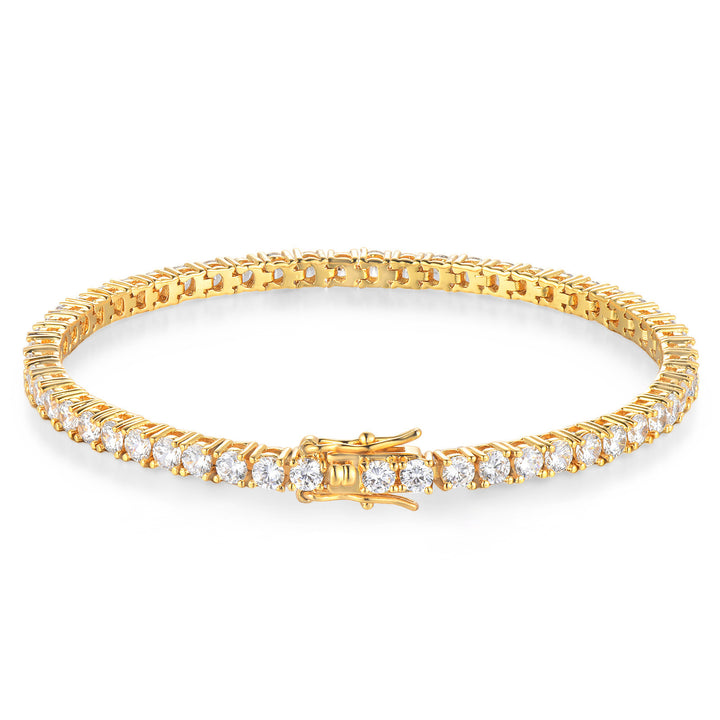 Minimalist Diamond Tennis Bracelet