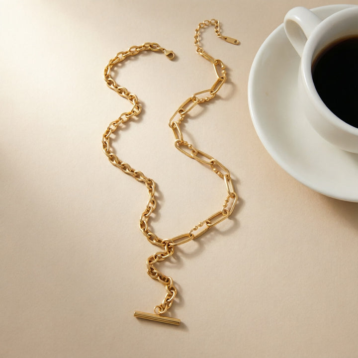 Women's Light Luxury Y-Shaped Necklace