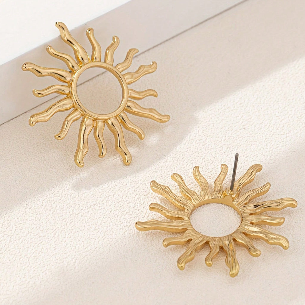 Sunburst Statement Earrings