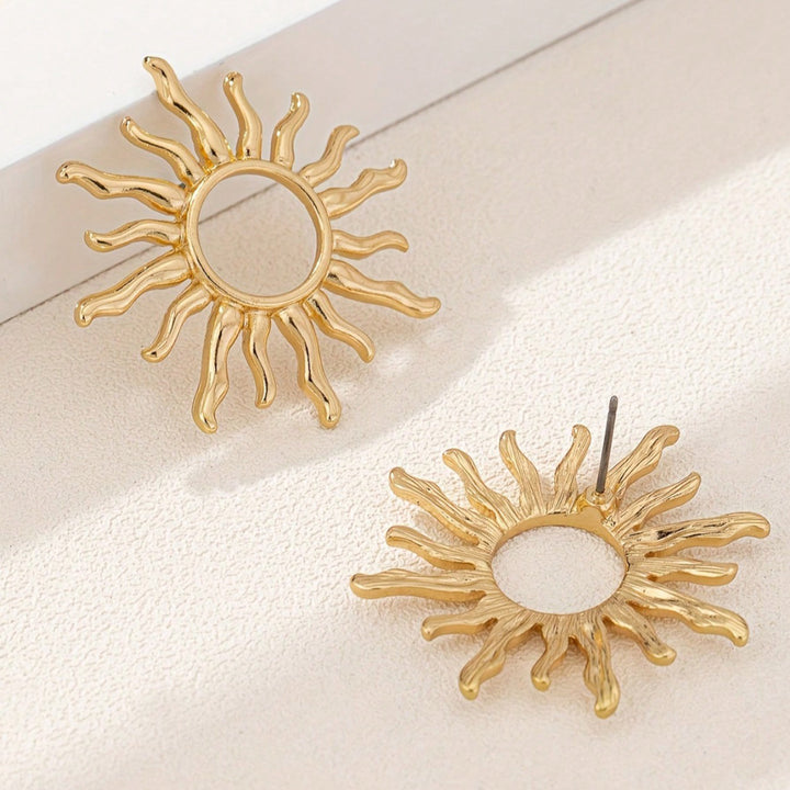 Sunburst Statement Earrings