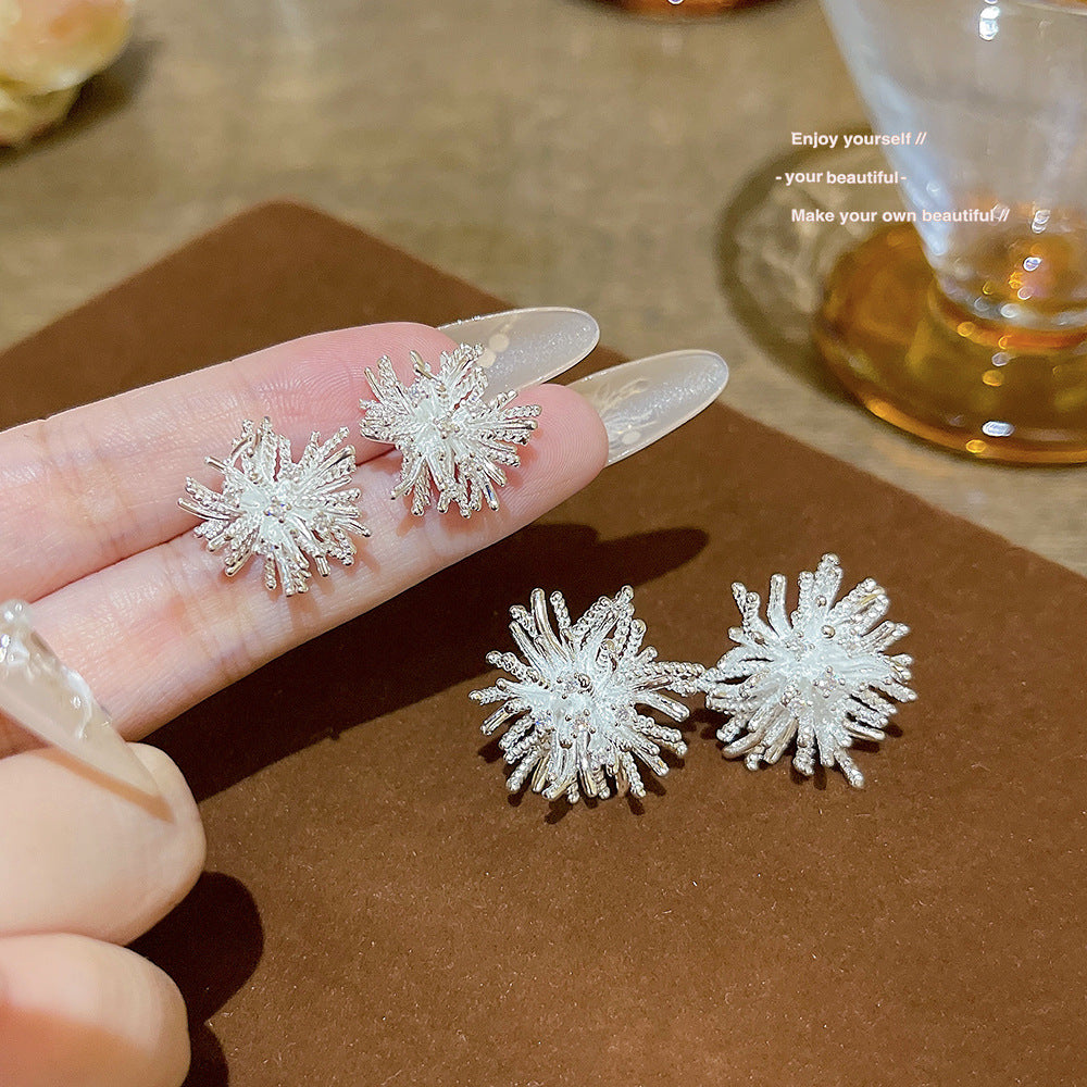 Sparkling Firework Stud Earrings