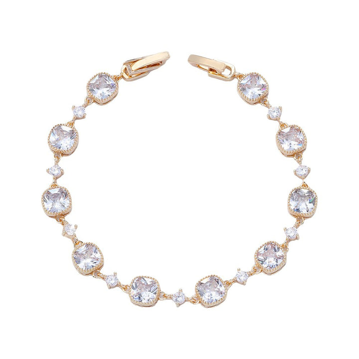 Luxury Rose Gold Diamond Bracelet