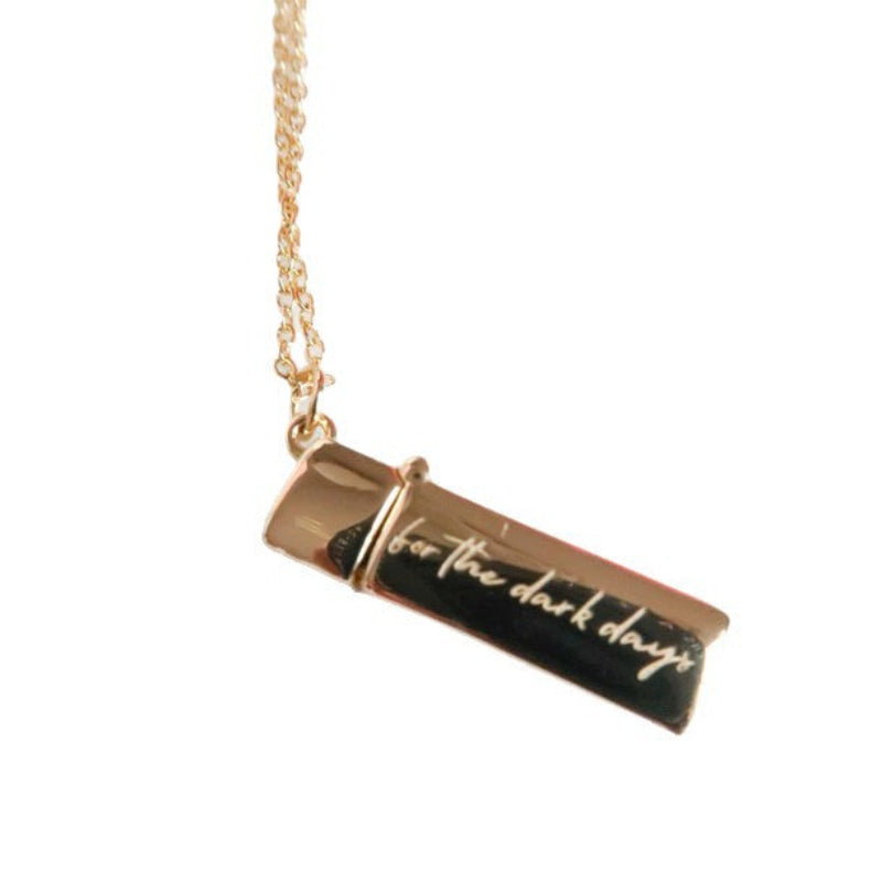 Lighter Shaped Pendant Necklace Sacred Heart Lighter Jewelry for Women