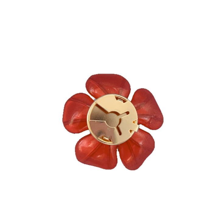 Pearl Diamond Flower Cufflinks Elegant Shirt Cuff Decorative Buttons