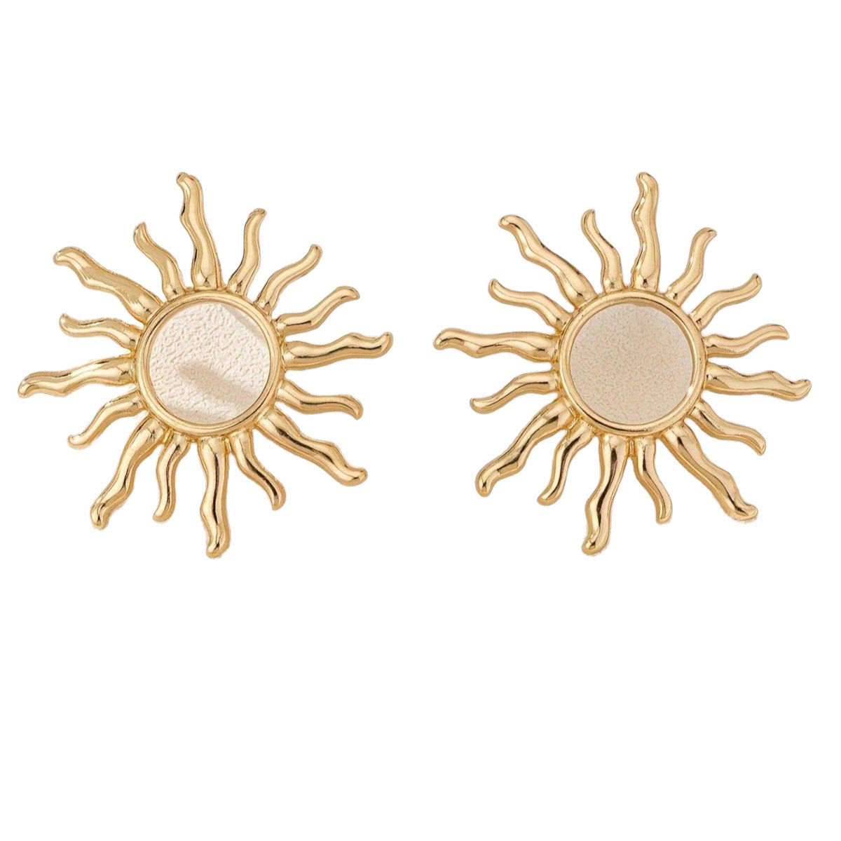 Sunburst Statement Earrings