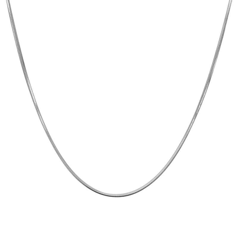 Minimal Snake Chain Necklace