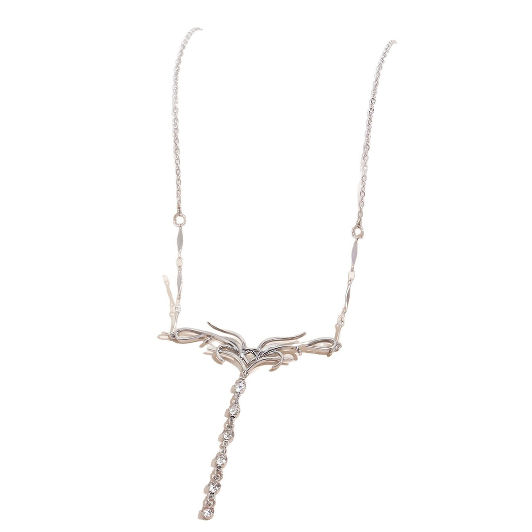 Butterfly Tassel Waist Chain for Women Elegant Diamond Accent Belly Chain Jewelry
