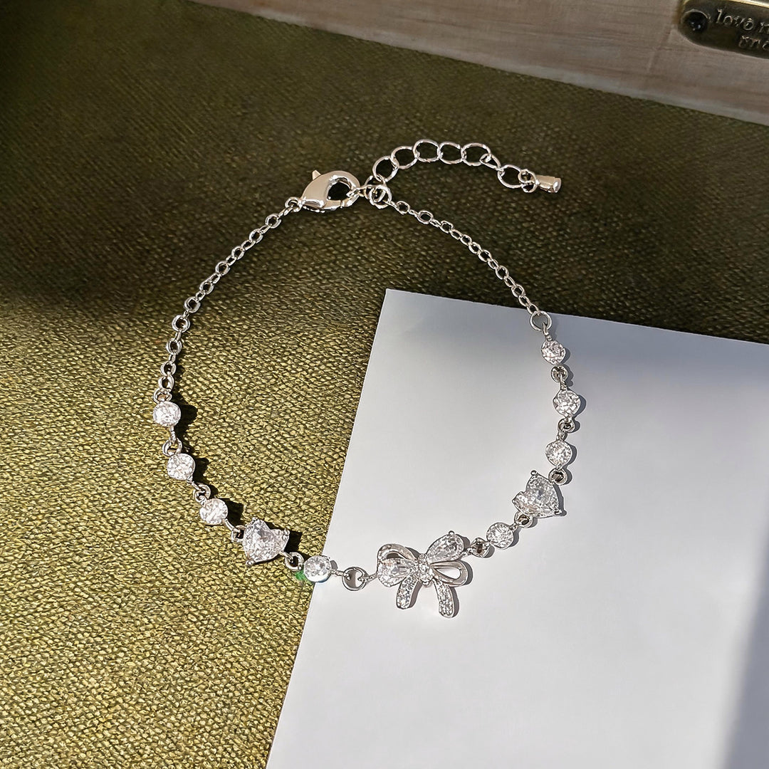 Butterfly Crystal Diamond Bracelet