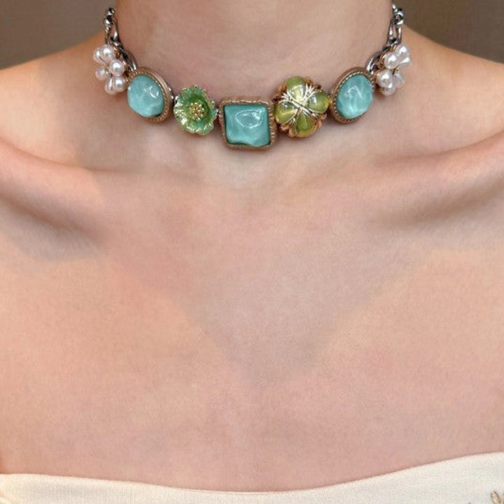 Vintage Ocean Layered Necklace