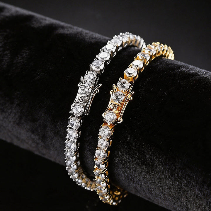 Minimalist Diamond Tennis Bracelet