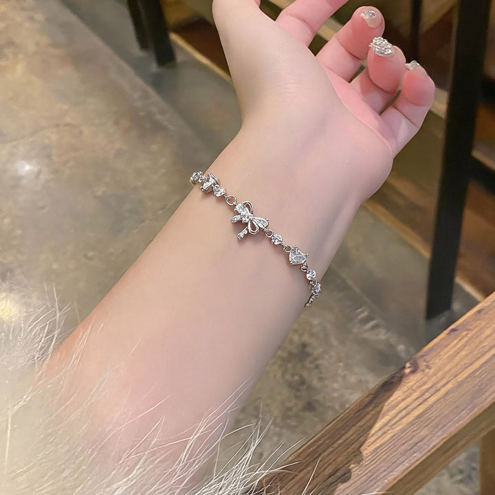 Butterfly Crystal Diamond Bracelet