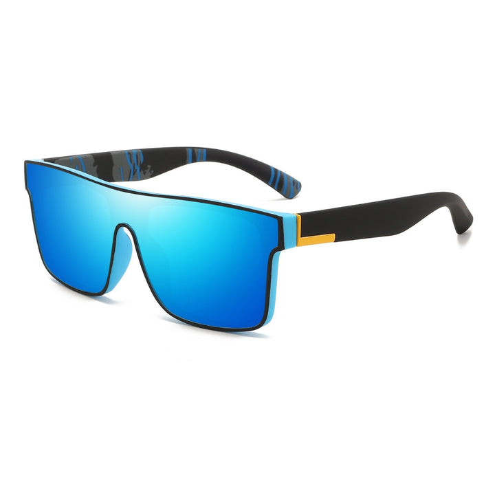 Motorcycle Photochromic Oversized Sunglasses Men Windproof Outdoor Sports Riding Shades