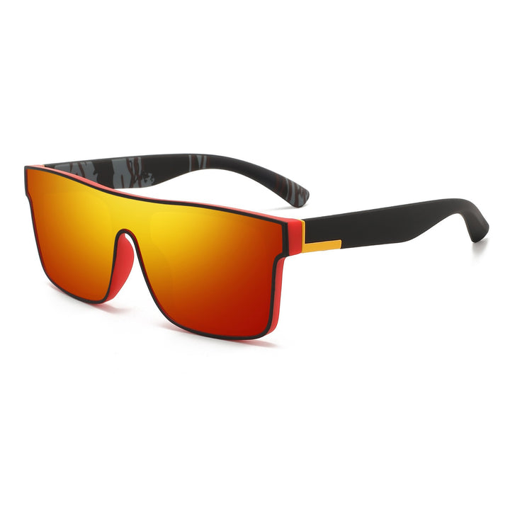 Motorcycle Photochromic Oversized Sunglasses Men Windproof Outdoor Sports Riding Shades