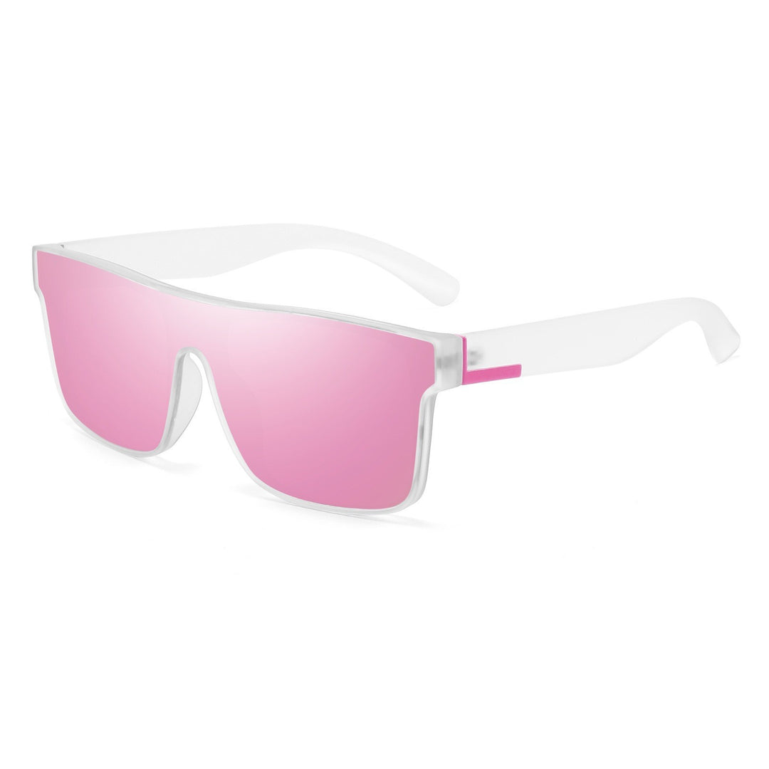 Motorcycle Photochromic Oversized Sunglasses Men Windproof Outdoor Sports Riding Shades