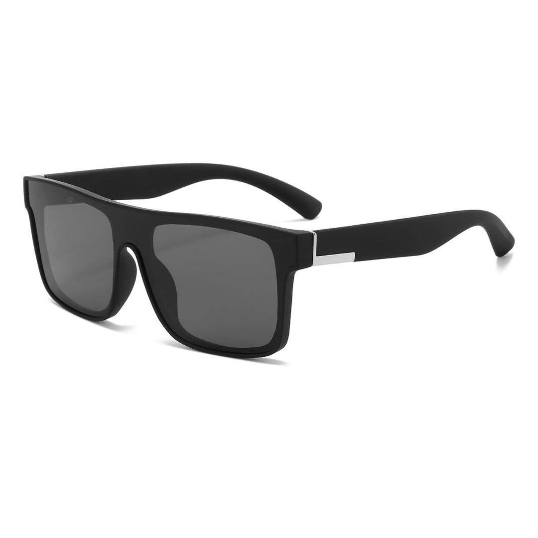 Motorcycle Photochromic Oversized Sunglasses Men Windproof Outdoor Sports Riding Shades