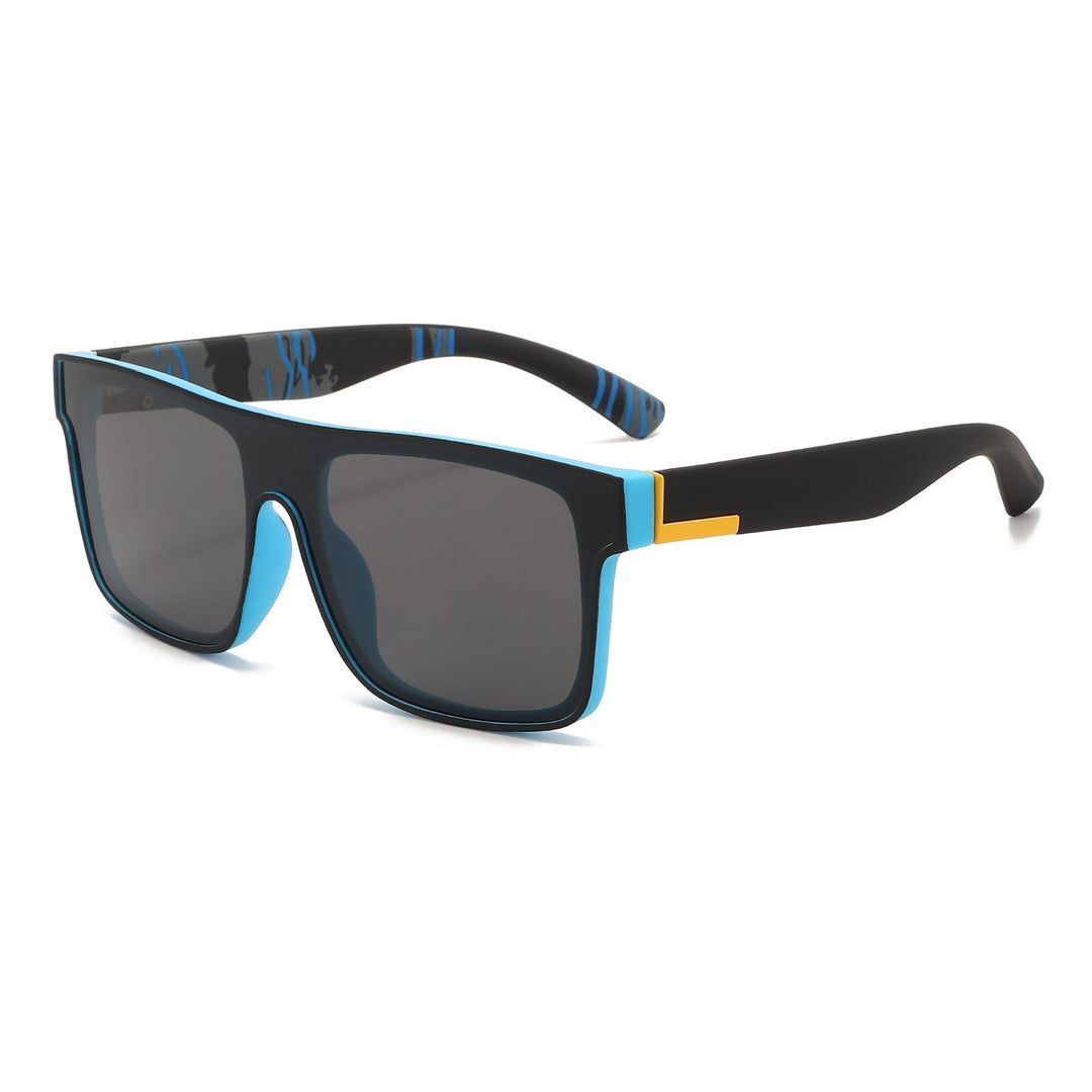 Motorcycle Photochromic Oversized Sunglasses Men Windproof Outdoor Sports Riding Shades