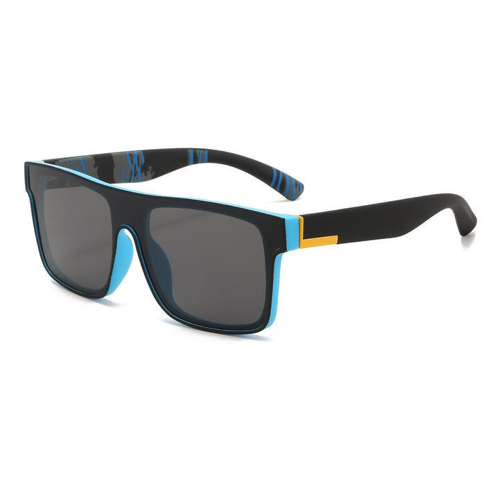 Motorcycle Photochromic Oversized Sunglasses Men Windproof Outdoor Sports Riding Shades