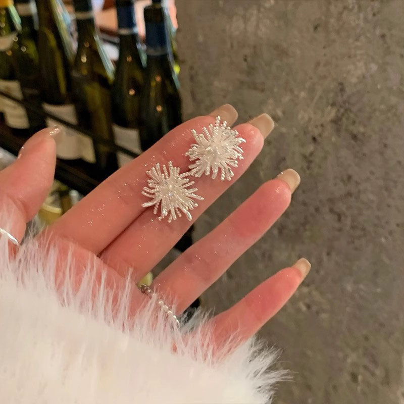 Sparkling Firework Stud Earrings