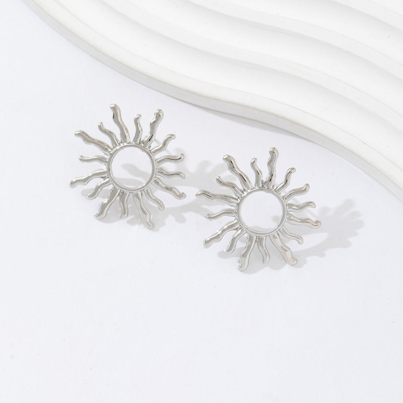 Sunburst Statement Earrings