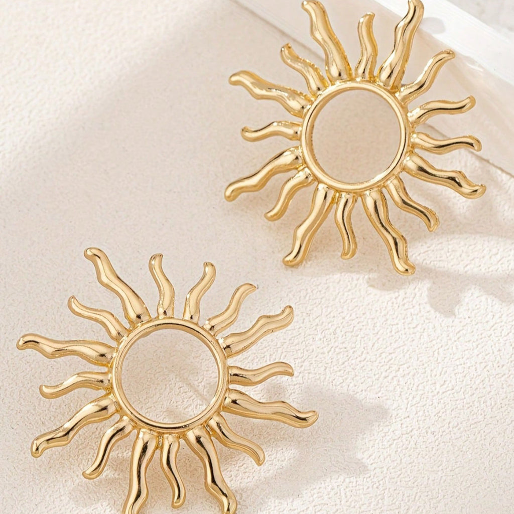 Sunburst Statement Earrings