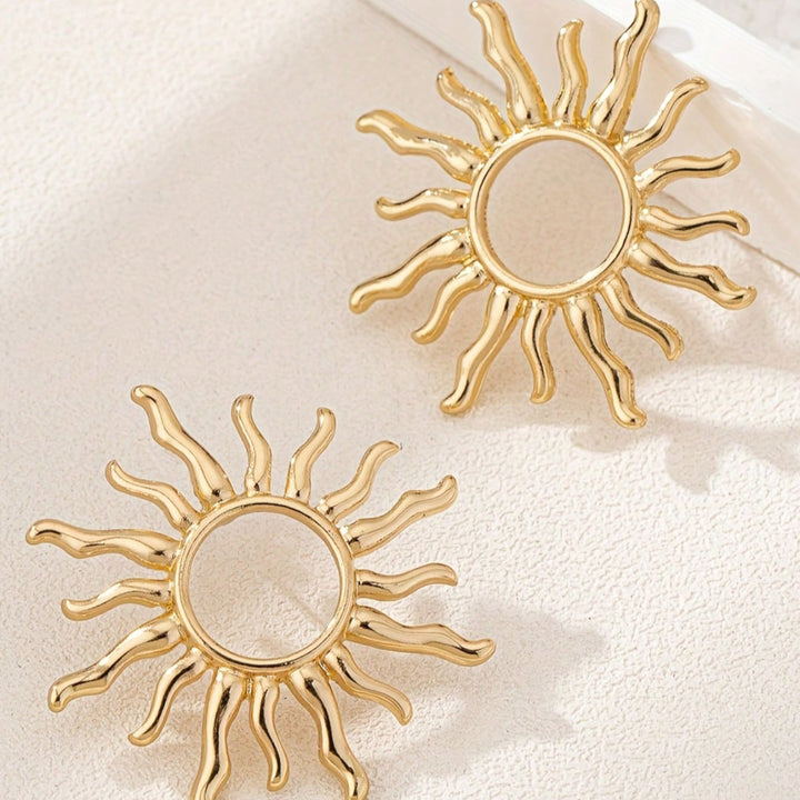Sunburst Statement Earrings